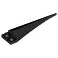 Lego Used - Plate Modified 1 x 2 with Angular Extension with Molded Flexible Black Tip Pat~ [Black]