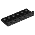 Lego NEW - Bracket 2 x 6 - 1 x 6 Inverted~ [Black]