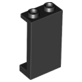 Lego Used - Panel 1 x 2 x 3 with Side Supports - Hollow Studs~ [Black]