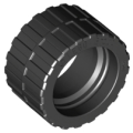 Lego NEW - Tire 24 x 14 Shallow Tread Band Around Center of Tread~ [Black]