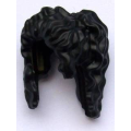 Lego NEW - Minifigure Hair Female Long with Part over Face~ [Black]