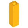 Lego NEW - Brick 1 x 1 x 3~ [Bright Light Orange]