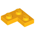 Lego NEW - Plate 2 x 2 Corner~ [Bright Light Orange]