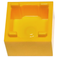 Lego NEW - Container Box 2 x 2 x 1 - Top Opening with Raised Inner Bottom~ [Bright Light Orange]