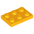 Lego NEW - Plate 2 x 3~ [Bright Light Orange]