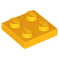 Lego NEW - Plate 2 x 2~ [Bright Light Orange]