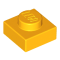 Lego NEW - Plate 1 x 1~ [Bright Light Orange]