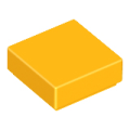 Lego NEW - Tile 1 x 1~ [Bright Light Orange]