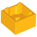 Lego NEW - Container Box 2 x 2 x 1 - Top Opening with Flat Inner Bottom~ [Bright Light Orange]