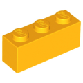 Lego NEW - Brick 1 x 3~ [Bright Light Orange]