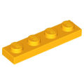 Lego NEW - Plate 1 x 4~ [Bright Light Orange]