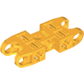 Lego Used - Technic Axle and Pin Connector 2 x 5 with 2 Ball Joint Sockets O~ [Bright Light Orange]
