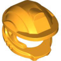 Lego NEW - Minifigure Headgear Helmet Space City Astronaut Heavy with Brim~ [Bright Light Orange]