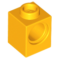 Lego NEW - Technic Brick 1 x 1 with Hole~ [Bright Light Orange]