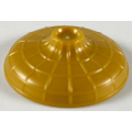 Lego NEW - Minifigure Headgear Hat Conical Asian with Raised Center~ [Pearl Gold]