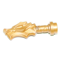 Lego NEW - Minifigure Weapon Sword Hilt with Dragon Head~ [Pearl Gold]