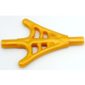 Lego NEW - Minifigure Weapon Web Effect Two Branches Bars on Each End~ [Pearl Gold]
