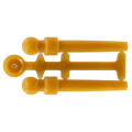 Lego NEW - Minifigure Utensil Wand 2 on Sprue~ [Pearl Gold]