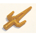 Lego NEW - Minifigure Weapon Sai~ [Pearl Gold]