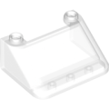 Lego NEW - Windscreen 3 x 4 x 1 1/3 Large Glass Surface~ [Trans-Clear]