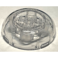 Lego NEW - Brick Round 4 x 4 Dome Top with 2 x 2 Recessed Center~ [Trans-Clear]