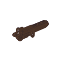 Lego NEW - Large Figure Weapon Rifle Outer Shell 9L~ [Dark Brown]