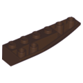 Lego NEW - Wedge 6 x 2 Inverted Right~ [Dark Brown]