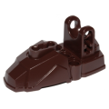 Lego NEW - Hero Factory Foot with Ball Socket~ [Dark Brown]