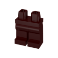 Lego Used - Hips and Legs Plain~ [Dark Brown]