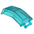 Lego Used - Windscreen 4 x 4 x 4 2/3 with Bar Handle~ [Trans-Light Blue]