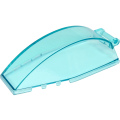 Lego NEW - Windscreen 8 x 4 x 2 Curved with Bar Handle~ [Trans-Light Blue]