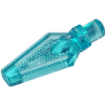 Lego NEW - Minifigure Weapon Spear Tip~ [Trans-Light Blue]