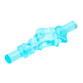 Lego Used - Power Burst Bolt Small with Bar Ends~ [Trans-Light Blue]
