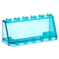 Lego Used - Windscreen 2 x 6 x 2~ [Trans-Light Blue]