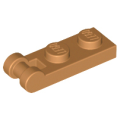 Lego NEW - Plate Modified 1 x 2 with Bar Handle on End~ [Medium Nougat]