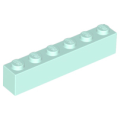 Lego NEW - Brick 1 x 6~ [Light Aqua]