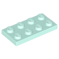 Lego NEW - Plate 2 x 4~ [Light Aqua]