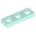 Lego NEW - Plate 1 x 3~ [Light Aqua]