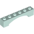 Lego NEW - Arch 1 x 6 Raised Arch~ [Light Aqua]