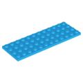 Lego NEW - Plate 4 x 12~ [Dark Azure]