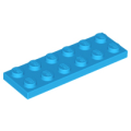 Lego NEW - Plate 2 x 6~ [Dark Azure]