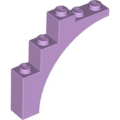 Lego NEW - Arch 1 x 5 x 4 - Continuous Bow~ [Lavender]