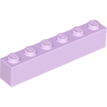 Lego NEW - Brick 1 x 6~ [Lavender]