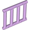 Lego NEW - Bar 1 x 4 x 3 Grille with End Protrusions~ [Lavender]