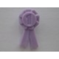 Lego Used - Friends Accessories Award Ribbon with Number 1~ [Lavender]