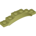 Lego NEW - Vehicle Mudguard 1 1/2 x 6 x 1 with Arch~ [Olive Green]