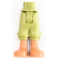 Lego NEW - Mini Doll Hips and Trousers Cropped with Medium Nougat Legs Pattern -Thi~ [Olive Green]