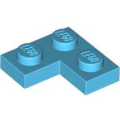 Lego NEW - Plate 2 x 2 Corner~ [Medium Azure]