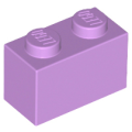 Lego NEW - Brick 1 x 2~ [Medium Lavender]