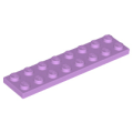 Lego NEW - Plate 2 x 8~ [Medium Lavender]